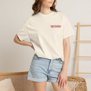 Defender Graphic T-Shirt — "Strength Isn’t Given" Military Style Tee