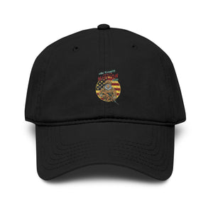 Patriotic Firefighter Badge Baseball Hat