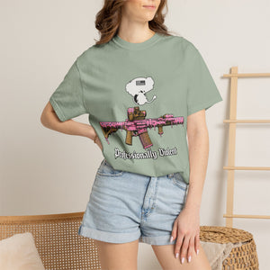 Pink Drip Rifle Graphic T-Shirt