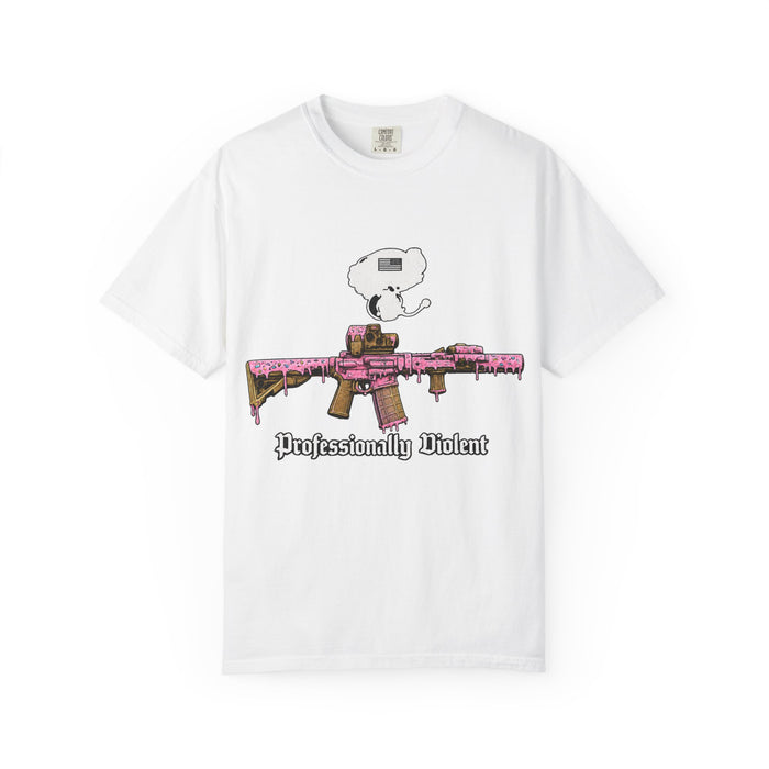 Pink Drip Rifle Graphic T-Shirt
