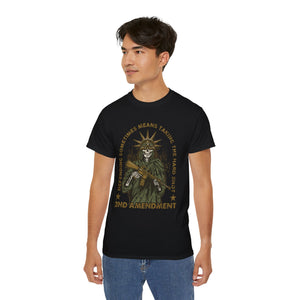 Statue of Liberty Skull T-Shirt