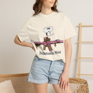 Pink Drip Rifle Graphic T-Shirt