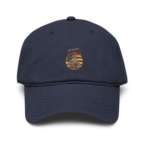 Patriotic Firefighter Badge Baseball Hat