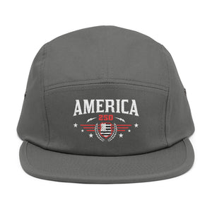 America Embroidered 5-Panel Hat