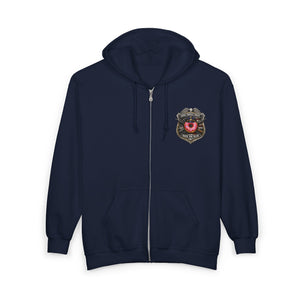 Unisex Heavy Blend™ Full Zip Hooded Sweatshirt