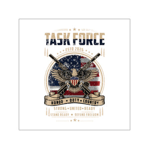 Task Force Eagle Square Sticker