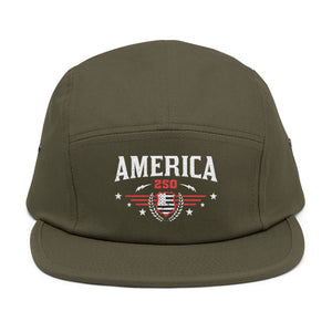America Embroidered 5-Panel Hat