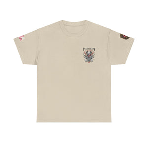 Stand Ready T‑Shirt — Patriotic Eagle & Shield Graphic Tee