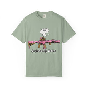 Pink Drip Rifle Graphic T-Shirt