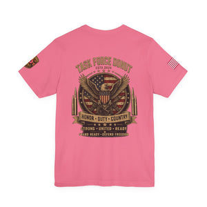 Task Force Donut Tee — Patriotic Eagle Military Tribute T‑Shirt