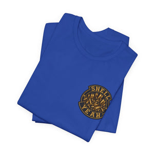 Kiss My Brass Graphic Tee — Patriotic Bullets Metalworking Shirt