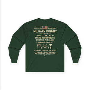 Military Mindset Long Sleeve T-Shirt