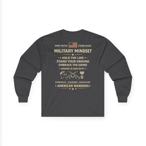Military Mindset Long Sleeve T-Shirt
