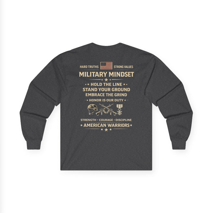 Military Mindset Long Sleeve T-Shirt