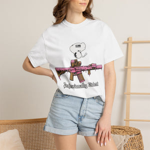 Pink Drip Rifle Graphic T-Shirt