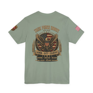 Task Force Donut Tee — Patriotic Eagle Military Tribute T‑Shirt