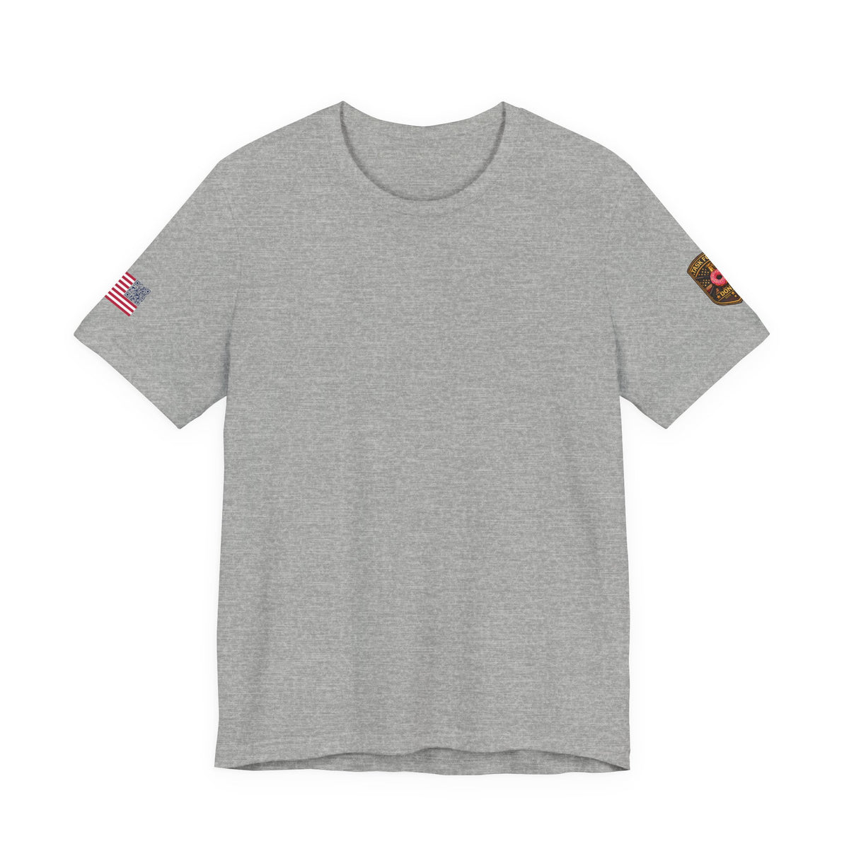 Samurai Armor Tee — Red Sun & Cherry Blossom Japanese Warrior T‑Shirt