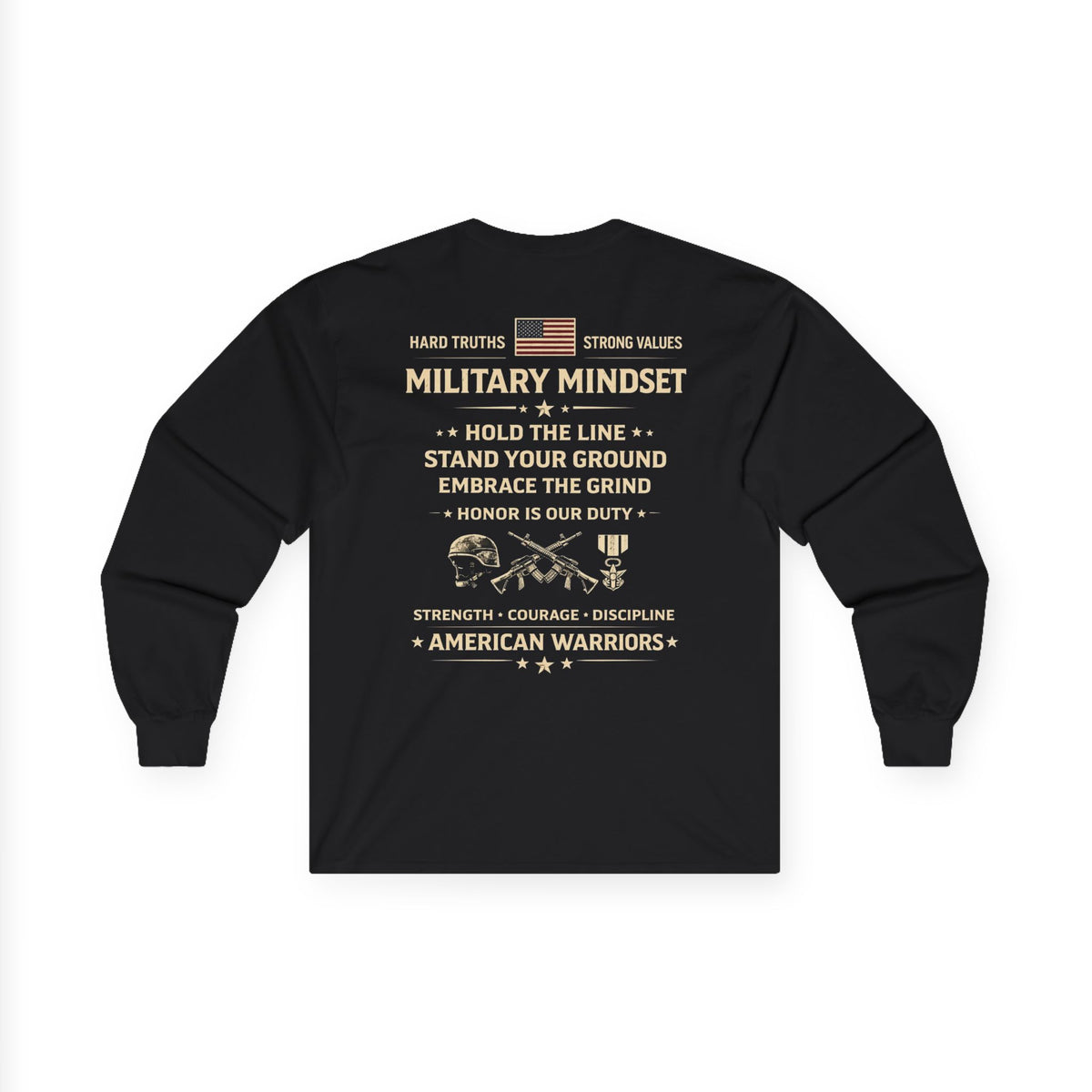 Military Mindset Long Sleeve T-Shirt