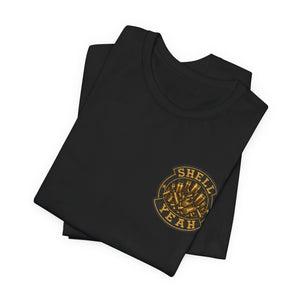 Kiss My Brass Graphic Tee — Patriotic Bullets Metalworking Shirt