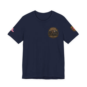 Snipin' Squatch Tee — Big & Hairy Sniper Sasquatch Graphic Shirt