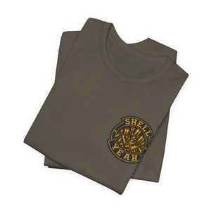 Kiss My Brass Graphic Tee — Patriotic Bullets Metalworking Shirt