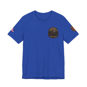 Snipin' Squatch Tee — Big & Hairy Sniper Sasquatch Graphic Shirt
