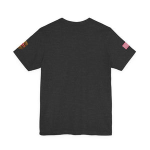 Always Ready Always There Fire & Law Enforcement Flag T-Shirt