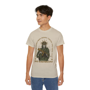 Statue of Liberty Skull T-Shirt