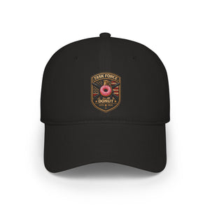 Task Force Donut Baseball Cap — Vintage Military Patch Hat