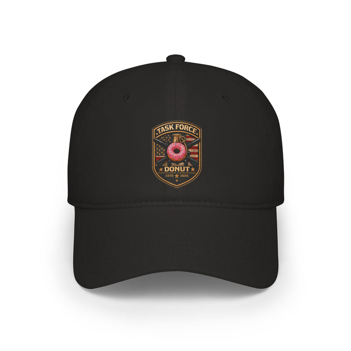 Task Force Donut Baseball Cap — Vintage Military Patch Hat