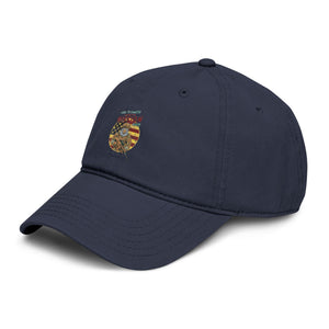 Patriotic Firefighter Badge Baseball Hat