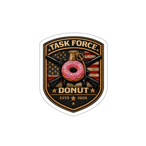 Task Force Donut Die-Cut Sticker
