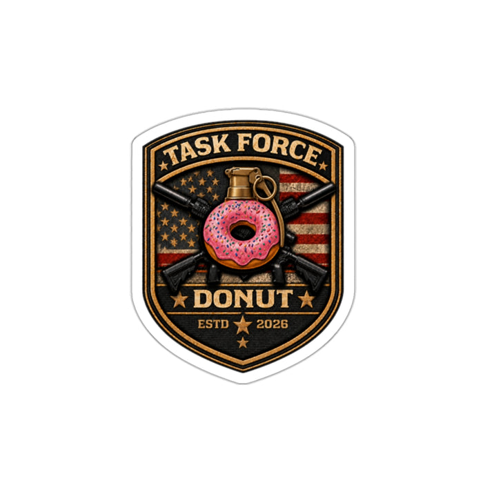 Task Force Donut Die-Cut Sticker