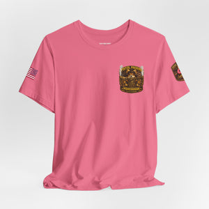 Pomeranian Pistol Packing Tee — "Fluff Around & Find Out" Dog Lover T‑Shirt