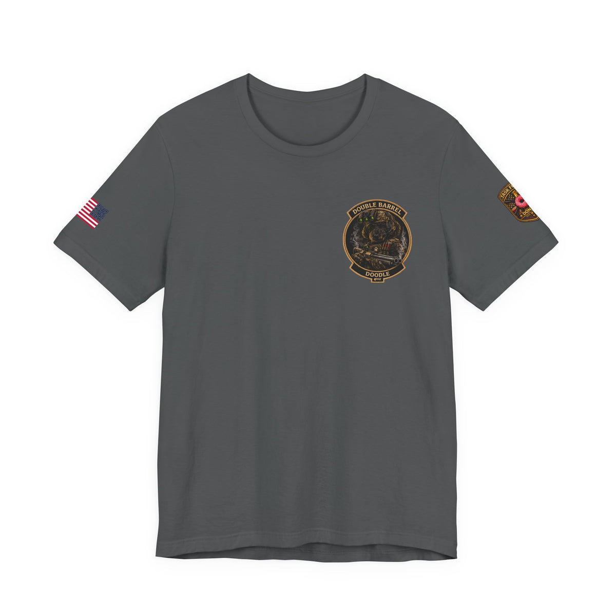 Double Barrel Doodle Tactical T-Shirt