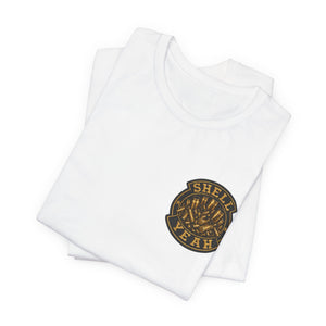 Kiss My Brass Graphic Tee — Patriotic Bullets Metalworking Shirt