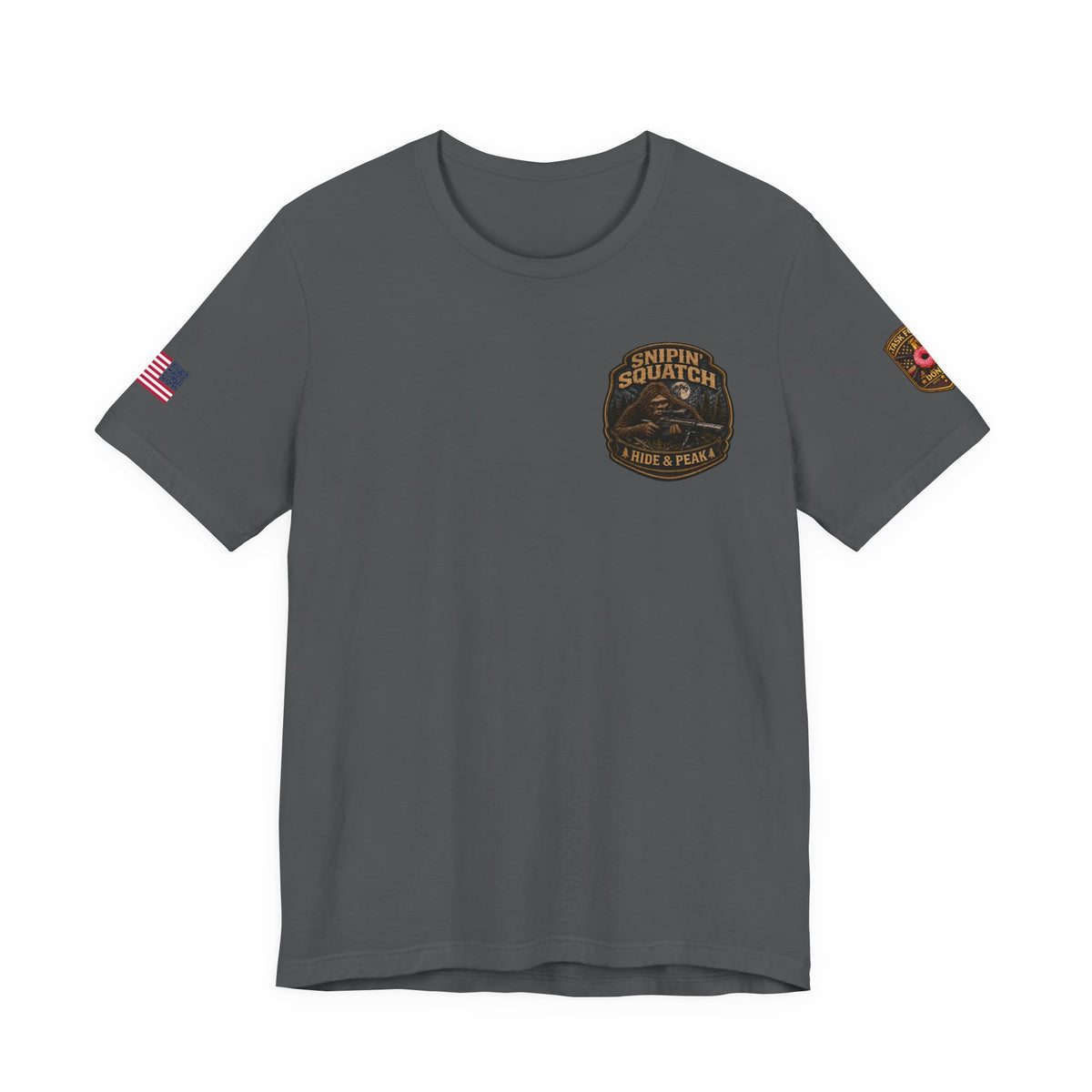 Snipin' Squatch Tee — Big & Hairy Sniper Sasquatch Graphic Shirt