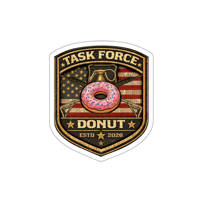 Task Force Donut Die-Cut Sticker