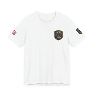 No Weapon Formed Against Me Tee — Patriotic T-Shirt