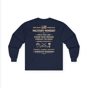 Military Mindset Long Sleeve T-Shirt