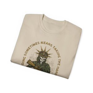 Statue of Liberty Skull T-Shirt