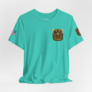 Pomeranian Pistol Packing Tee — "Fluff Around & Find Out" Dog Lover T‑Shirt