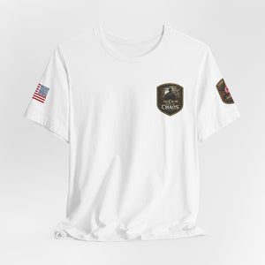No Weapon Formed Against Me Tee — Patriotic T-Shirt
