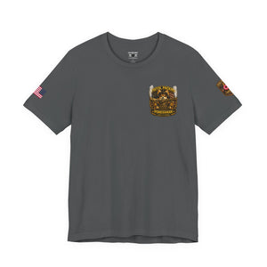 Pomeranian Pistol Packing Tee — "Fluff Around & Find Out" Dog Lover T‑Shirt