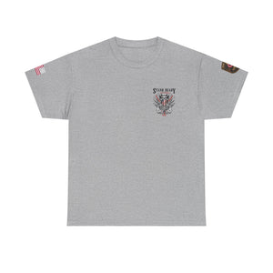 Stand Ready T‑Shirt — Patriotic Eagle & Shield Graphic Tee