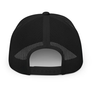 Donut Rescue Patch Trucker Hat — Embroidered Snapback Cap
