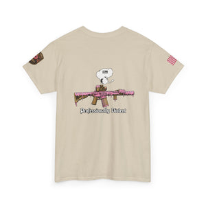 Pink Drip Rifle Graphic T-Shirt