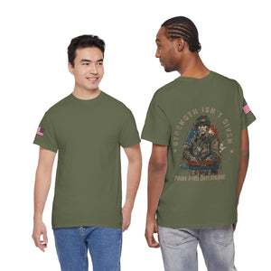 Military Veteran T-Shirt — "Strength Isn’t Given" Motivational Combat Tee