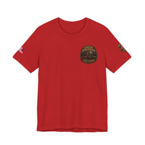 Snipin' Squatch Tee — Big & Hairy Sniper Sasquatch Graphic Shirt