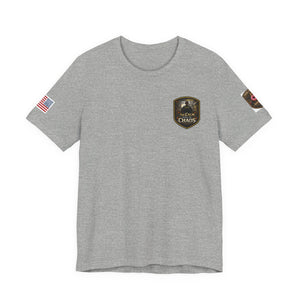 No Weapon Formed Against Me Tee — Patriotic T-Shirt